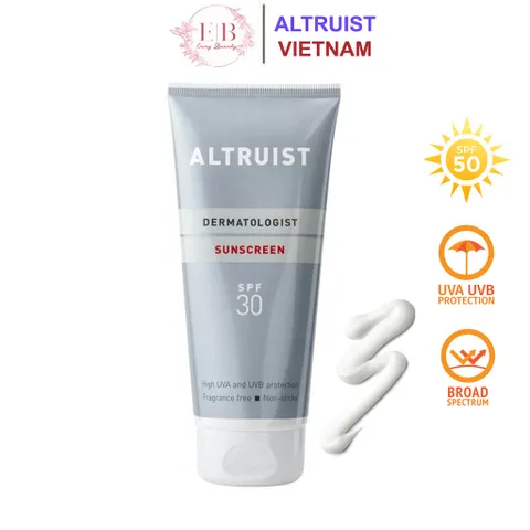 Kem Chống Nắng Màng Lọc Chống Tia Cực Tím ALTRUIST Dermatologist Sunscreen SPF 30 - 200ml