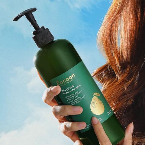 Dầu gội bưởi Cocoon 500ml - Giảm gãy rụng, hỗ trợ mọc tóc, sạch sâu & mượt mà - Chăm sóc tóc khỏe mạnh từ thiên nhiên