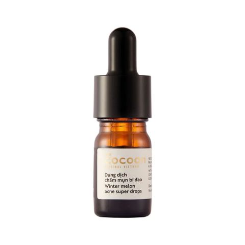 Dung Dịch Chấm Mụn Bí Đao Cocoon 5ml - Trị Mụn An Toàn Với Chiết Xuất Tự Nhiên và Salicylic Acid