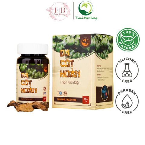 Viên Uống Hỗ Trợ Xương Khớp Đa Cốt Hoàn Thanh Mộc Hương 70g - Giảm Đau Nhức Xương Khớp, Hỗ Trợ Thoái Hóa Khớp, Việt Nam