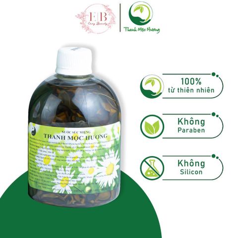 Nước Súc Miệng Thanh Mộc Hương 500ml - Giải Pháp Tự Nhiên Ngăn Ngừa Sâu Răng, Hôi Miệng và Chăm Sóc Lợi Khoẻ Mạnh