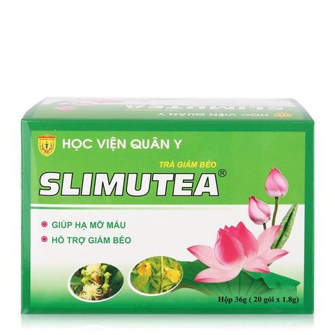 Trà Giảm Béo Slimutea Học Viện Quân Y 20 Gói - Thảo Dược Tự Nhiên Hỗ Trợ Giảm Cân Hiệu Quả