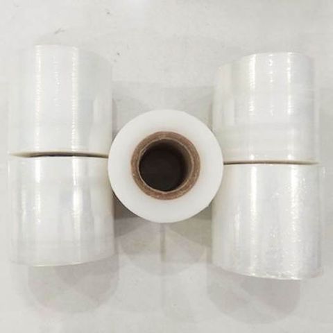 Màng Quấn Bụng PE 10cm - Dẻo Dai, Chống Nước, Dùng Đóng Gói Hàng Hóa, Giải Pháp Tiện Lợi Cho Thương Mại Điện Tử