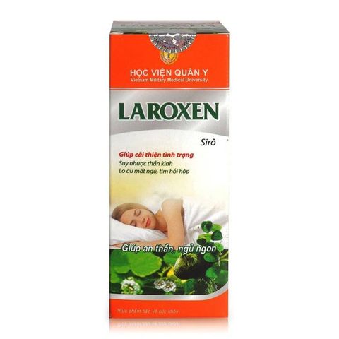 Siro Thảo Dược LAROXEN Học Viện Quân Y ngủ sâu giấc