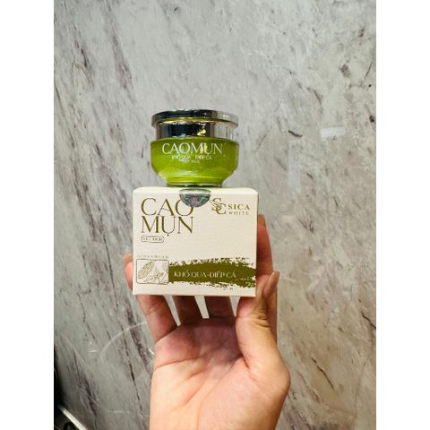 Cao Mụn Khổ Qua Diếp Cá Sica White 15G - Kem Chăm Sóc Da Mụn, Giảm Thâm, Không Sưng Đỏ, Dưỡng Sáng Da