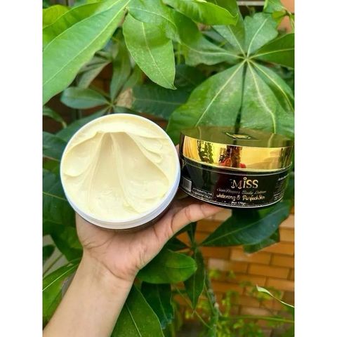 Kem Body Miss Thái Lan Chính Hãng - Dưỡng Trắng Nâng Tone, Chống Nắng, Cấp Ẩm - Hũ 170g Cho Làn Da Mềm Mịn