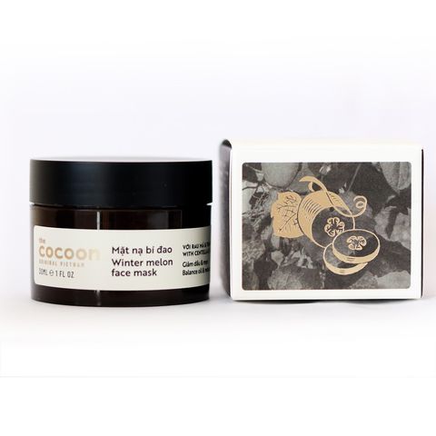 Mặt Nạ Bí Đao Cocoon 30ml - Giải Pháp Giảm Dầu, Kiểm Soát Mụn Ẩn - Sản Phẩm 100% Từ Thực Vật, Không Độc Hại