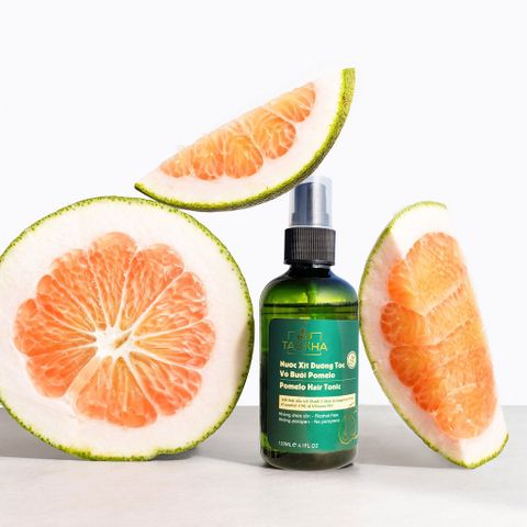 Xịt Dưỡng Tóc Tinh Dầu Bưởi Pomelo 120ml - Ngăn Rụng Tóc, Kích Thích Mọc Tóc, Phục Hồi Tóc Hư Tổn Tự Nhiên