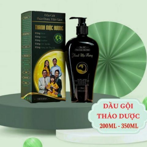 Dầu Gội Thảo Mộc THANH MỘC HƯƠNG 350gr - Chống Gàu, Ngăn Rụng Tóc, Kích thích Mọc Tóc, Từ Thiên Nhiên, Dưỡng ẩm Tóc Chắc Khỏe