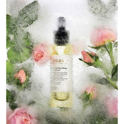 Tinh Chất Hoa Hồng Cocoon 30ml - Serum Dưỡng Ẩm Thuần Chay, Phục Hồi Làn Da Căng Mọng, Chống Oxy Hóa, Chiết Xuất Hữu Cơ