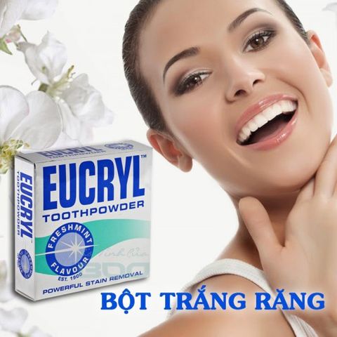 COMBO Kem Đánh Răng và Bột Trắng Răng EUCRYL