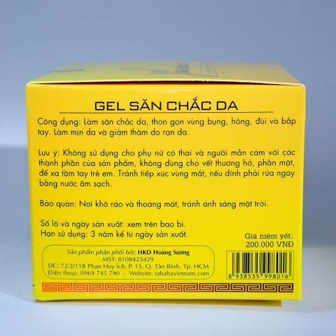 Kem Tan Mỡ Tabaha 250g - Giảm Cân Hiệu Quả Cho Mẹ Sau Sinh + Tặng Thước Dây, Làm Săn Chắc Da, Hỗ Trợ Lấy Lại Vóc Dáng