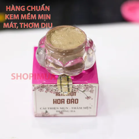 Kem Mụn Đông Y Hoa Đào 8g - Giảm Mụn, Mờ Thâm Từ Thiên Nhiên - An Toàn Cho Da Nhạy Cảm, Sản Phẩm Việt Nam