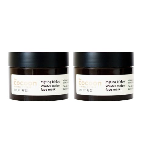 Combo 2 Mặt Nạ Bí Đao Cocoon 30ml - Giải Pháp Tối Ưu Cho Da Dầu Mụn, Cấp Ẩm Và Kiểm Soát Nhờn, 100% Thuần Chay, Kháng Vi Khuẩn