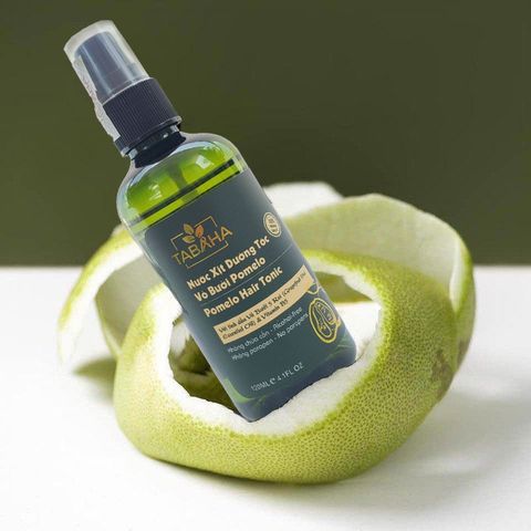 Bộ 2 chai Tinh Dầu Dưỡng Tóc Bưởi Pomelo Tabaha 120ml - Ngăn Rụng Tóc, Kích Thích Mọc Tóc Dày, Phục Hồi Tóc Hư Tổn