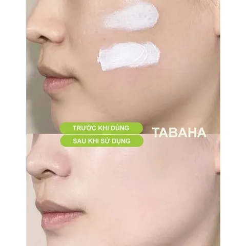 Kem Chống Nắng Dưỡng Ẩm Da TABAHA SPF 50+ PA+++ 60ml - Bảo Vệ Da Mặt và Body, Không Gây Kích Ứng, Dưỡng Da Mềm Mịn