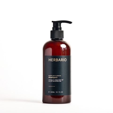 Bộ đôi Dầu gội và Dầu xả Herbario Vỏ bưởi và Bồ kết 300ml - Giảm rụng tóc, Dưỡng tóc óng ả, Phục hồi hư tổn