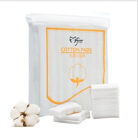 Bông Tẩy Trang 3 Lớp Cotton Pads - Túi 222 Miếng, Dày Dặn, Tiện Lợi, Làm Sạch Da Mặt Hiệu Quả
