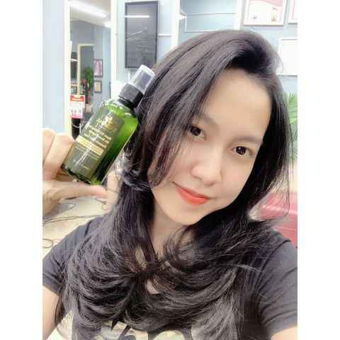 Dưỡng Tóc Tinh Dầu Vỏ Bưởi Pomelo 120ml - Ngăn Rụng Tóc, Kích Thích Mọc Tóc, Tặng Dây Cột Tóc Chăm Sóc Tóc Toàn Diện