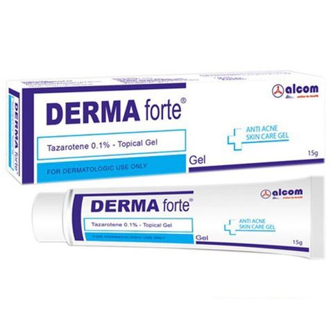 Gel Mụn Liền Sẹo Gamma Derma Forte 15g - Trị Mụn, Ngừa Thâm, Dưỡng Trắng Da, Chống Viêm và Làm Liền Sẹo