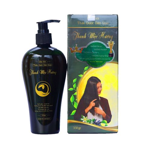 Dầu Gội Thảo Dược Thanh Mộc Hương 350ml - Giải Pháp Tóc Rụng, Từ Thiên Nhiên Dành Cho Mọi Lứa Tuổi