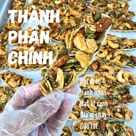Bánh Thuyền Hạt Dinh Dưỡng UMAI - Bánh Kiêng Keto 100% Handmade, Ngon Miệng, Phù Hợp Ăn Chay và Bữa Phụ, Hỗ Trợ Giảm Cân