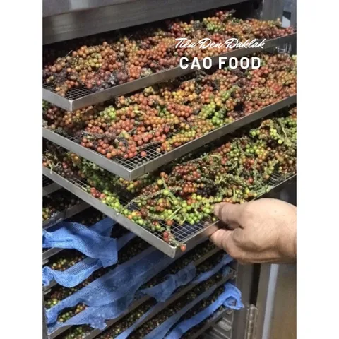 Tiêu đen Đaklak CAO Food 100g - Hạt tiêu sạch tự nhiên, gia vị ngon cho bếp Việt, xuất xứ Đaklak, an toàn vệ sinh chất lượng cao
