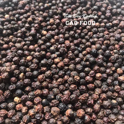 Tiêu đen Đaklak CAO Food 100g - Hạt tiêu sạch tự nhiên, gia vị ngon cho bếp Việt, xuất xứ Đaklak, an toàn vệ sinh chất lượng cao
