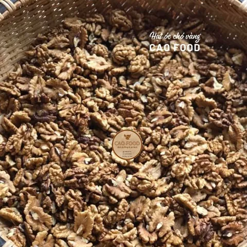 Nhân óc chó vàng CAOFOOD 450gr - Hạt dinh dưỡng cao cấp nhập khẩu từ Mỹ, tốt cho sức khỏe tim mạch và giảm cân