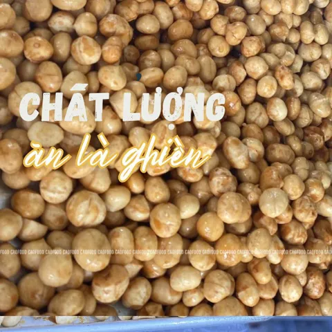 Hạt Macca Nướng Mật Ong CAOFOOD - Món Ăn Vặt Dinh Dưỡng Siêu Ngon, Giòn Rụm Ngọt Bùi, Quà Tặng Lý Tưởng cho Sức Khỏe