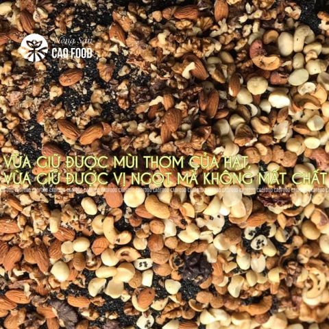 Bột Ngũ Cốc Dinh Dưỡng CAOFOOD - 11 Loại Hạt Tự Nhiên Đaklak, Không Chất Bảo Quản, Dễ Uống Cho Trẻ Em & Người Lớn