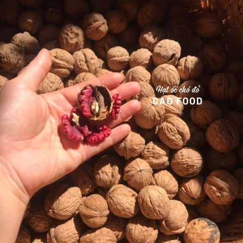 Hạt Óc Chó Đỏ CAOFOOD nhập khẩu Mỹ 500GR - Giàu Omega 3, Tốt Cho Mẹ Bầu và Phát Triển Trí Não Bé - 500g Hữu Cơ Tự Nhiên