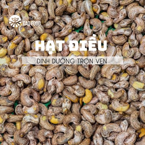 Hạt Điều Rang Muối 500g Bình Phước - Siêu Dinh Dưỡng, Nguyên Chất, Ngon Miệng, Thích Hợp Cho Chế Độ Ăn Kiêng Healthy-Keto