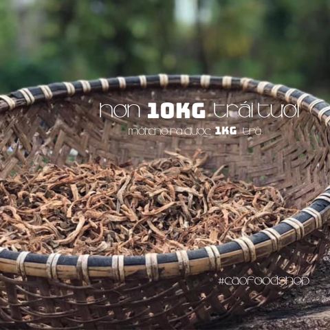 Trà Mãng Cầu Xiêm CAOFOOD 100% Tự Nhiên - Thảo Dược Hỗ Trợ Giấc Ngủ và Tăng Cường Sức Khỏe - Thơm Ngon, Dễ Uống, Trà Việt Nam