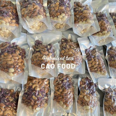 Hạt Mix Tươi 500g - 5 Loại Hạt Dinh Dưỡng Cao Cấp: Macca, Óc Chó, Hạnh Nhân, Hạt Điều, Hạt Bí - Nguyên Liệu Thực Phẩm Sạch Chất Lượng Cao