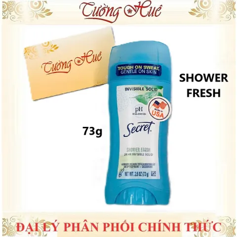 Lăn Sáp Khử Mùi Nữ Secret 45g-73g - Giá Cả Phải Chăng, Ngăn Mồ Hôi, Khử Mùi Từ Mỹ, Duy Trì Cảm Giác Khô Thoáng 24 Giờ