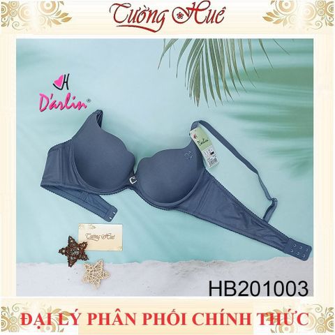 Áo lót nữ Darlin HB 201003 - Mút dày nâng 3.5cm hình tim dễ thương - Thoáng mát, nhiều màu sắc, size đa dạng