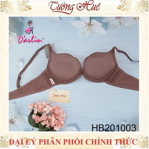 Áo lót nữ Darlin HB 201003 - Mút dày nâng 3.5cm hình tim dễ thương - Thoáng mát, nhiều màu sắc, size đa dạng