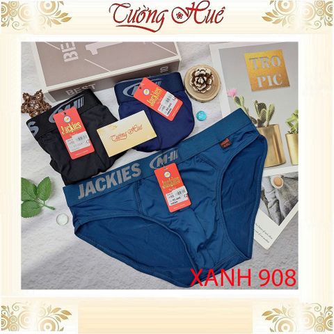 Quần Lót Nam JAKIES 908 Ôm Body Thun Lạnh Co Dãn - Quần Tam Giác Phong Cách Nam Tính, Mềm Mại, Thoáng Mát