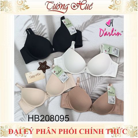 Áo lót nữ Darlin HB208095 cài trước, V sâu có gọng mút nâng, chất liệu co giãn, quyến rũ, phù hợp cho mọi trang phục, nhiều màu sắc.