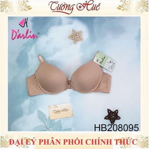 Áo lót nữ Darlin HB208095 cài trước, V sâu có gọng mút nâng, chất liệu co giãn, quyến rũ, phù hợp cho mọi trang phục, nhiều màu sắc.