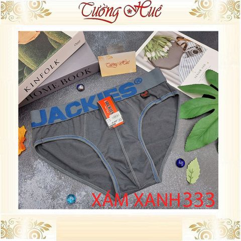 Quần Lót Nam JACKIES 333 Brief Tam Giác Bản Lưng Lớn Co Dãn Ôm Body Thoải Mái - Đồ Lót Nam Cao Cấp, Năng Động, Thể Thao