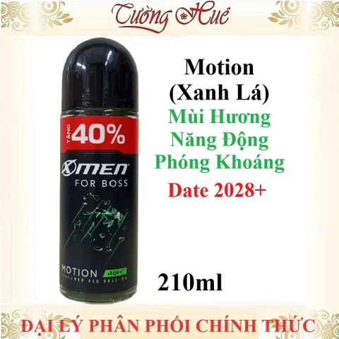 Lăn Nước Khử Mùi Nam X-Men For Boss 70ml - Hương Sang Trọng & Năng Động, Khử Mùi Hiệu Quả, Duy Trì Sự Tươi Mát Suốt Ngày