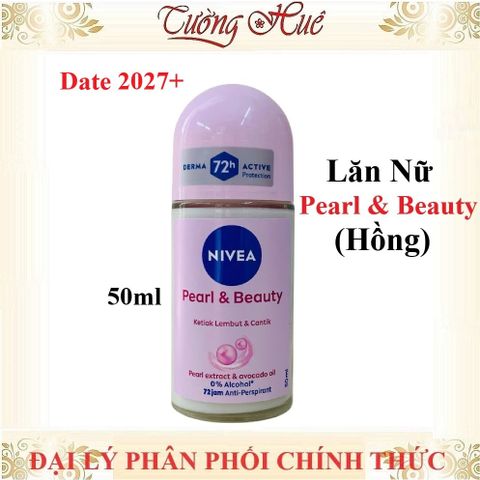 Lăn Khử Mùi Nivea 50ml Cho Nam và Nữ - Kháng Khuẩn, Ngăn Mồ Hôi, Đủ Loại Hương Vị Từ Đức