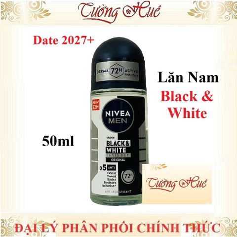 Lăn Khử Mùi Nivea 50ml Cho Nam và Nữ - Kháng Khuẩn, Ngăn Mồ Hôi, Đủ Loại Hương Vị Từ Đức