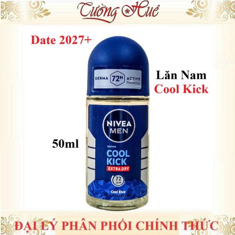 Lăn Khử Mùi Nivea 50ml Cho Nam và Nữ - Kháng Khuẩn, Ngăn Mồ Hôi, Đủ Loại Hương Vị Từ Đức
