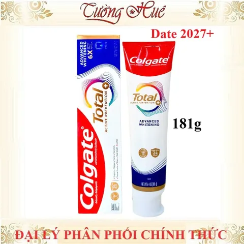 Kem Đánh Răng Colgate Mỹ Total Whitening - 181g