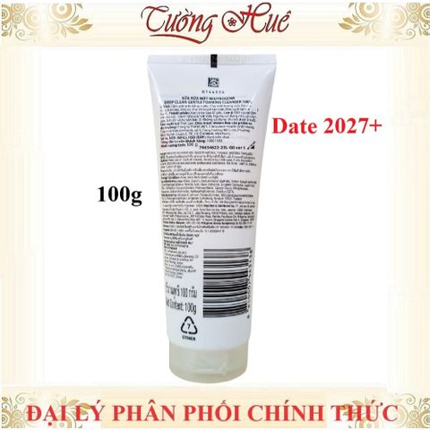 Sữa Rửa Mặt Dịu Nhẹ Neutrogena Deep Clean 100g - Sạch Sâu, Dưỡng Ẩm, Phù Hợp Cho Da Nhạy Cảm, Chuyên Gia Khuyên Dùng
