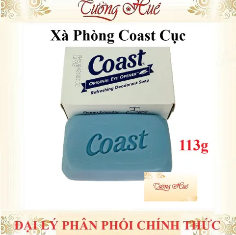 Lốc 8 Bánh Xà Phòng Coast Classic Scent - Mỹ, Tiết Kiệm, Khử Mùi, Dưỡng Da, 113g X 8 Bars