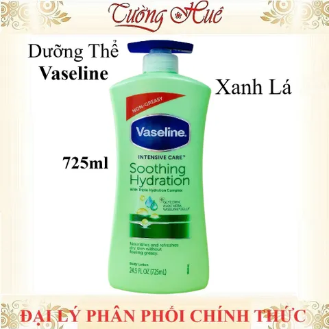 Dưỡng Thể Vaseline Jelly Glycerin Nha Đam 725ml - Cấp Ẩm, Làm Mịn Da, Phù Hợp Cho Mọi Loại Da, Sản Phẩm Mỹ Phẩm An Toàn